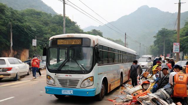 防城区客车发生故障，乘客如何得到紧急疏散？