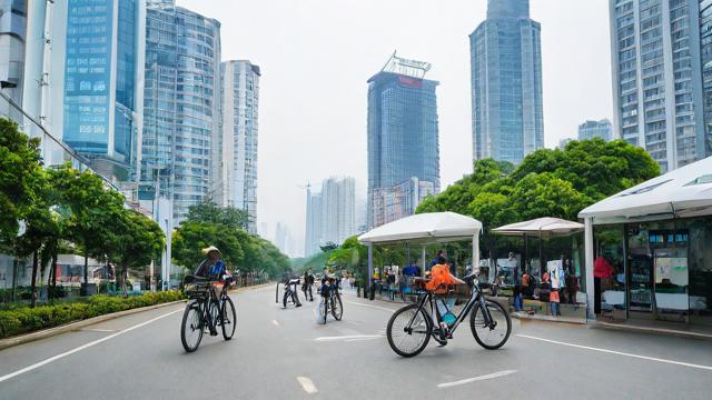 贵港市自行车租赁点分布情况如何？